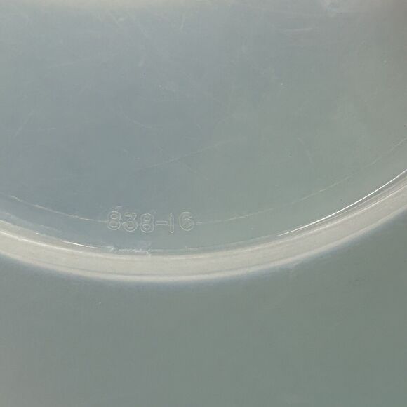 Vintage Tupperware Servalier Bowls Set 4 Sunburst Lid Seal Pink Aqua Almond Blue - Picture 13 of 16